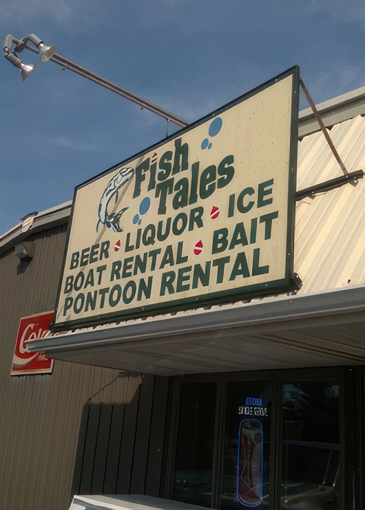 Fish Tales sign